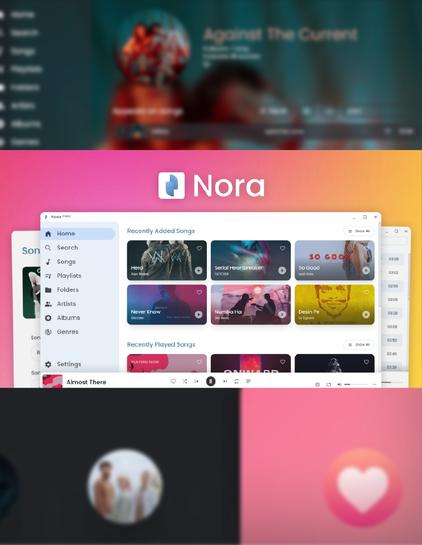 Nora Music Player